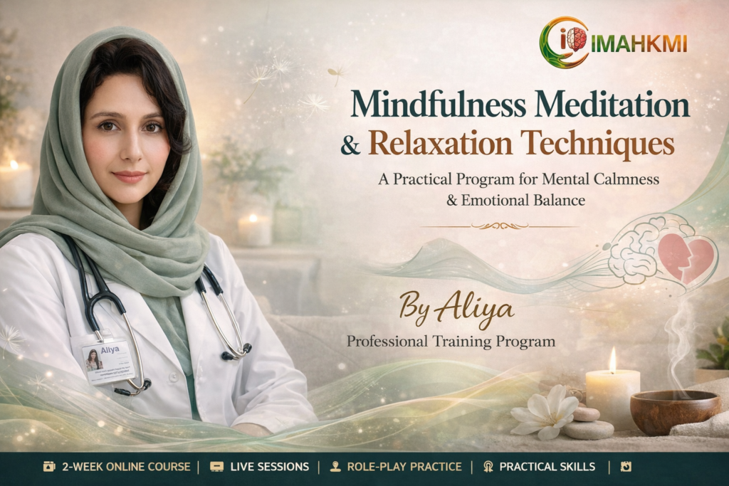 Mindfulness Meditation & Relaxation Techniques Course | 2-Week Online Certification Program