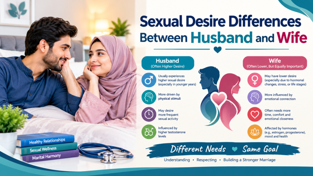 Sexual Desire Differences Between Husband and Wife